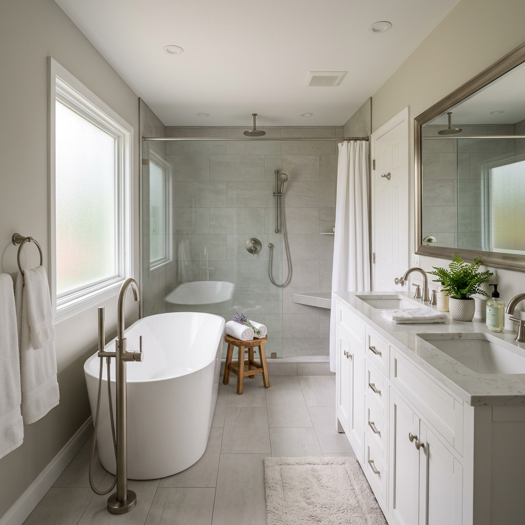 Master Bath Remodel — Sherman